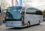 Mercedes Travego von W�rlitz Tourist aus der BRD in Krems gesehen.