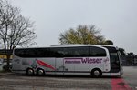 Mercedes Travego von Autoreisen Wieser aus �sterreich in Krems gesehen.