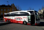 Mercedes Travego von k & k Busreisen,Mannschaftsbus des �sterr.