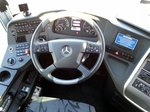 Cockpit im Mercedes Travego von k & k Busreisen,Mannschaftsbus des �sterr.