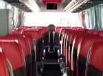 Gediegene Sitze im Mercedes Travego von k & k Busreisen,Mannschaftsbus des �sterr.