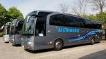Mercedes Travego von Aichinger Reisen aus Nieder�sterreich in Krems gesehen.