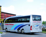 Mercedes Travego von M�ller Reisen aus der BRD in Krems unterwegs.