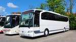 Mercedes Travego von Gredinger Reisen aus dem Burgenland/�sterreich in Krems gesehen.