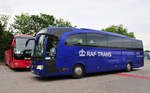 Mercedes Travego von W�rlitz Reisen aus der BRD in Krems gesehen.