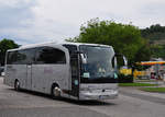 Mercedes Travego von W�rlitz Reisen aus der BRD in Krems gesehen.