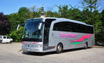 Mercedes Travego von Engelhardt Reisen aus der BRD in Krems gesehen.