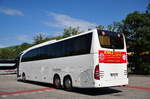 Mercedes Travego aus Wien in Krems gesehen.