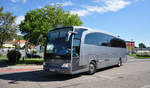 Mercedes Travego aus Ungarn in Krems gesehen.