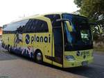 Mercedes Travego von Planai aus Österreich in Rostock.