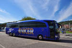 Mercedes Travego von ANKER Reisen aus der BRD in Krems gesehen.