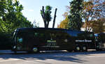 Mercedes Travego von H�ffmann Reisen aus der BRD in Krems gesehen.