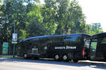 Mercedes Travego von H�ffmann Reisen aus der BRD in Krems gesehen.