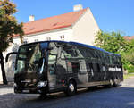 Mercedes Travego  Kanada  von H�ffmann Reisen aus der BRD in Krems gesehen.