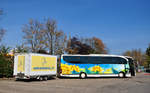 Mercedes Travego von B�hrer Reisen aus der CH in Krems.