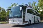 Mercedes Travego von Eichberger Reisen aus der BRD.