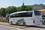Mercedes Travego von Eichberger Reisen aus der BRD 06/2017 in Krems.