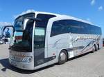 Mercedes Travego von Quente aus Deutschland im Stadthafen Sassnitz.