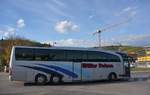 Mercedes Travego von M�ller Reisen aus der BRD 10/2017 in Krems.