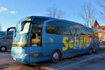 Mercedes Travego von Sch�fer Reisen aus der BRD im Dez.