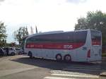 Mercedes Travego von der Schubert Touristik aus der BRD im Mai 2018 in Krems.