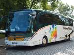 Mercedes Travego von Peters-Reisen aus Deutschland in Sassnitz.