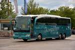 Mercedes Travego von Sch�rnig Reisen aus der BRD 2018 in Krems gesehen.