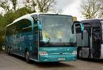 Mercedes Travego von Sch�rnig Reisen aus der BRD 2018 in Krems gesehen.