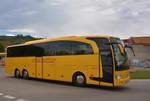 Mercedes Travego von Goly� Tours aus Ungarn 2018 in Krems.