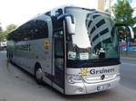 Mercedes Travego von Grunert aus Deutschland in Neubrandenburg.