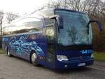 Mercedes Travego von GFB-Reisen aus Deutschland in Sassnitz.