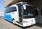 SSB Reisen aus Stuttgart | Teambus Stuttgarter Kickers | S-KI 1899 | Mercedes-Benz Travego II RHD | 21.04.2018 in Stuttgart