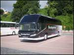 Neoplan Cityliner von Krautgartner aus �sterreich im Stadthafen Sassnitz.