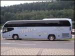 Neoplan Cityliner vom Reiseb�ro Belitz aus Deutschland in Bad Schandau.