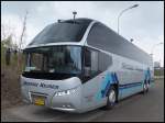 Neoplan Cityliner von S�rens Rejser aus D�nemark im Stadthafen Sassnitz.