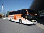 Ein Neoplan-Cityliner von Hartmann-Reisen aus Rottenburg am Busforum in M�nchen am 17.04.2014