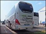 Neoplan Cityliner von Schatorj� aus Deutschland im Stadthafen Sassnitz.