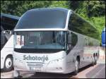 Neoplan Cityliner von Schatorj� aus Deutschland im Stadthafen Sassnitz.