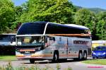 Neoplan Cityliner von Kratschmar aus �sterreich am 20.Mai 2014 in Krems unterwegs.