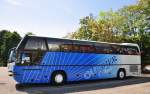 Neoplan Cityliner aus Litauen am 4.Juli 2014 in Krems.