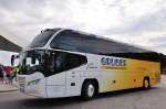 Neoploan Cityliner von Gruber Reisen aus �sterreich am 12.Juli 2014 in Krems gesehen.