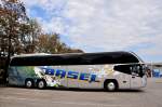 Neoplan Cityliner von BASEL Reisen aus Deutschland am 7.August 2014 in Krems gesehen.