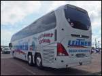 Neoplan Cityliner von Leitner aus Deutschland im Stadthafen Sassnitz.