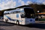 Neoplan Cityliner vom Beckinger Reisedienst aus der BRD am 21.10.2014 in Krems.