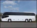 Neoplan Cityliner Vorf�hrwagen in Mukran.