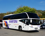 Neoplan Cityliner von Martoni Reisen aus �sterreich in Krems gesehen.