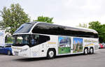 Neoplan Cityliner von Michel Reisen aus der BRD in Krems gesehen.