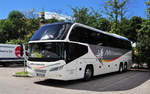 Neoplan Cityliner von M�ckenhausen aus der BRD in Krems gesehen.