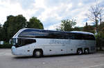 Neoplan Cityliner vom Reiseb�ro Stempfl aus der BRD in Krems gesehen.