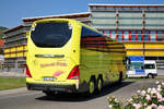 Neoplan Cityliner von Michel Reisen aus der BRD in Krems gesehen.